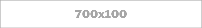 700x100 Advertisement Banner