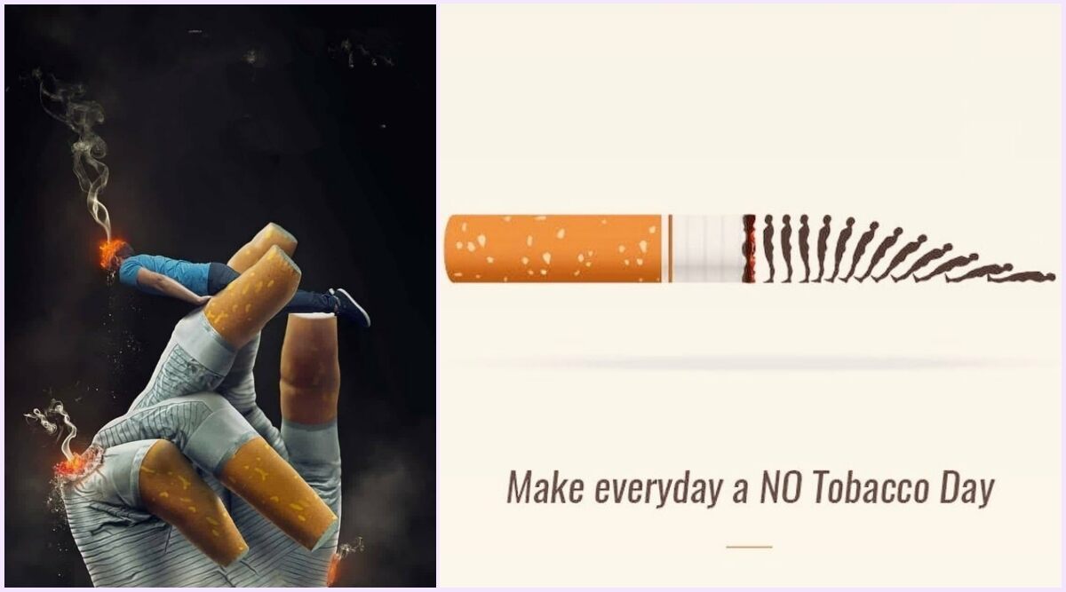 World No Tobacco Day 2020 Messages and HD Images: Netizens Share Creative No Smoking Photos With Quotes Urging Others to Quit The Habit