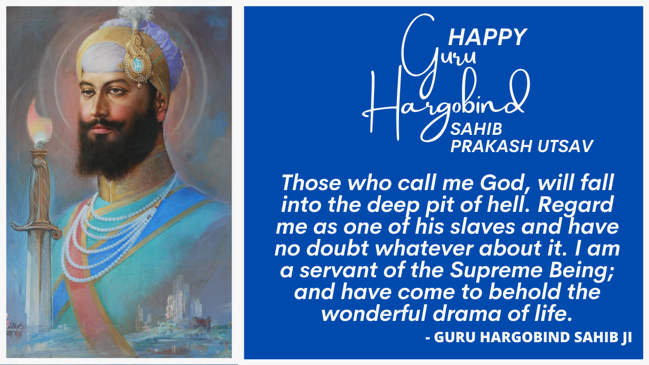 Guru Hargobind Sahib Ji Parkash Utsav 2021 Wishes in Punjabi, Messages & HD Images to Celebrate the Sixth Sikh Guru’s Birth Anniversary