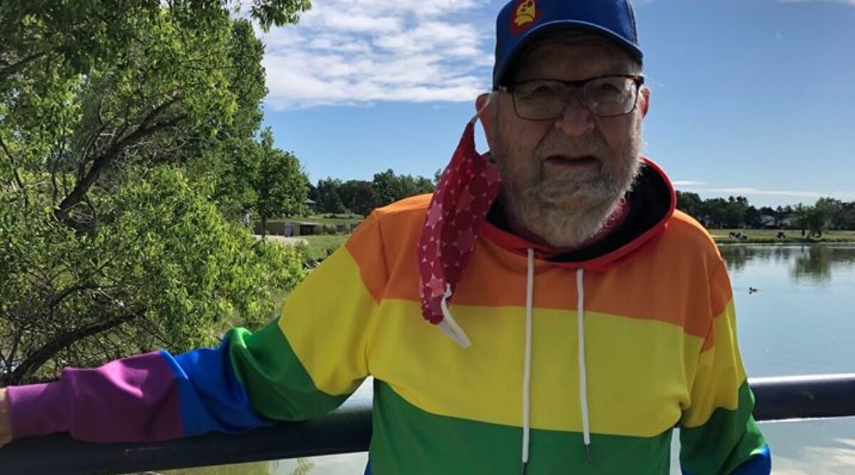 90-Year-Old Denver Grandpa Uses Facebook to Come Out As Gay During Pride Month, Receives Overwhelming Support Online