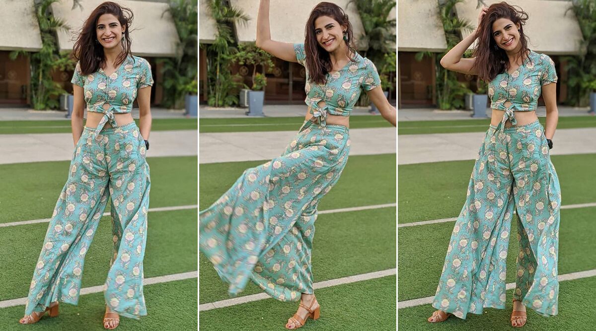 Aahana Kumra Goes Thrifty Chic in a Floral Co-Ord Set That’s Just for Rs. 2,999!
