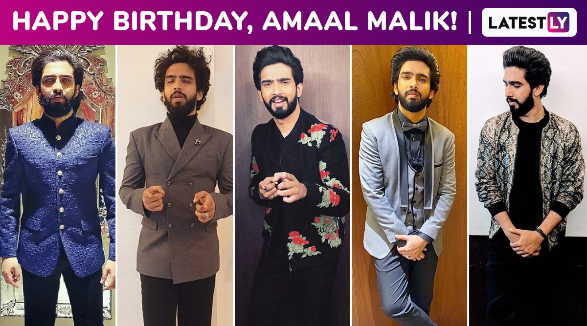 Amaal Malik Birthday Special: Not Just a Music Maverick but Also a Fashion Conscious Millennial With a Natty Style to Boot!