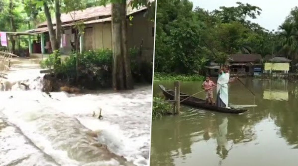 Assam Floods: Devastating Images & Videos Show Extent of Destruction as Calamity Hits Nearly 9.26 Lakh Residents