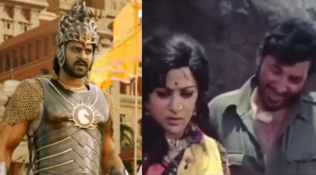 Bahubali Singing 'Kiss Me' is Joined by Gabbar Singh in Funny Spoof Videos!  Watch Hilarious Clips