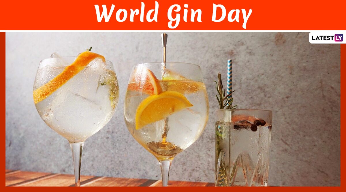 Celebrate World Gin Day 2020 With These Easy Cocktail Recipes at Home and Say Cheers to The Weekend (Watch Videos)
