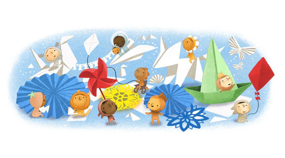 Children’s Day 2020 (June 1) Google Doodle Displays Cute Paper Crafts to Acknowledge Kids’ Creativity & Art, Honours International Day for the Protection of Children