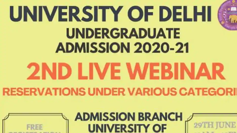 DU second webinar to be conducted on June 29.