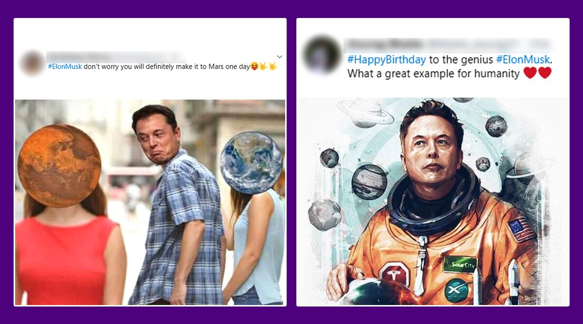 Elon Musk Birthday Wishes Trend Online; Netizens Wish SpaceX and Tesla CEO With Funny Memes and Jokes on His 49th Birthday
