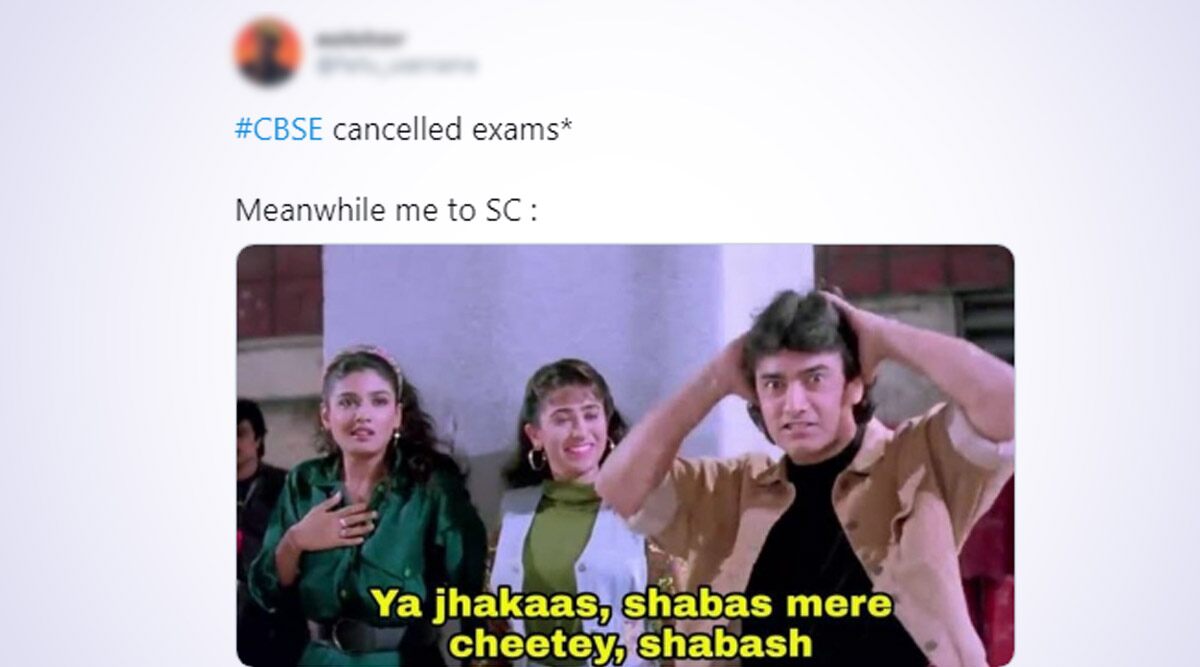 Exams Cancelled Funny Memes and Jokes: CBSE 10th Pending Board Exams 2020 Cancelled, 12th Exams Optional, Students Celebrate Board’s Decision Online