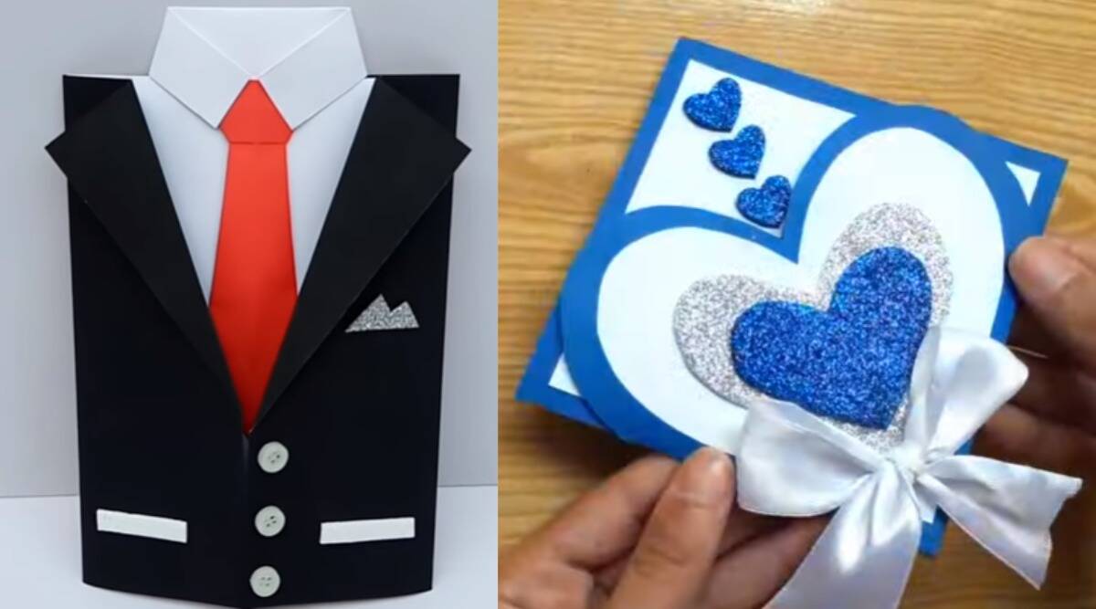 Father's Day 2020 Greeting Cards With Messages: How to Make Beautiful And Simple Handmade Cards At Home For Dad? Watch These DIY Videos