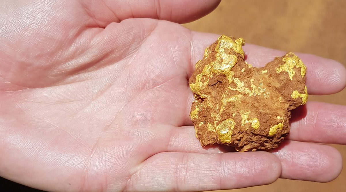 Gold Nugget Worth $50,000 That Fell Out of Moving Vehicle Found on Great Northern Highway in Wubin (See Picture)