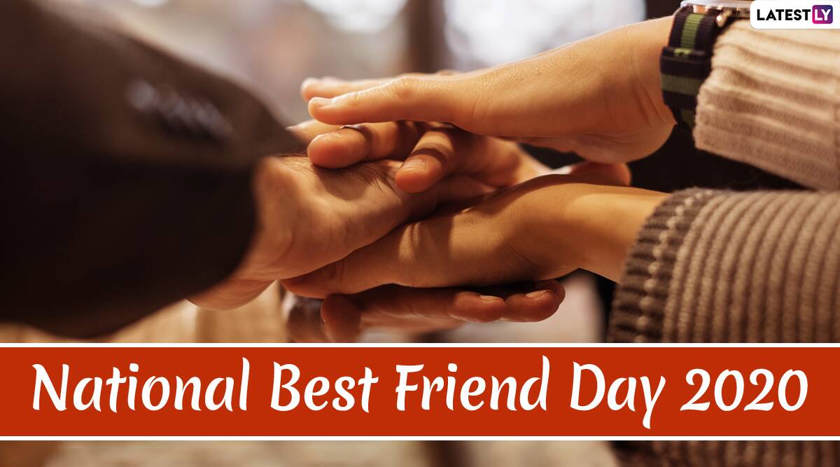 Happy National Best Friend Day 2020 Messages: WhatsApp Stickers, GIF Images, Friendship Quotes, Greetings and SMS to Send Wishes to Your BFF