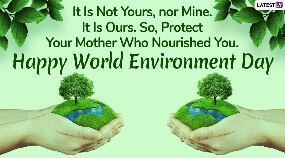 Happy World Environment Day 2021 Messages: WhatsApp Stickers ...