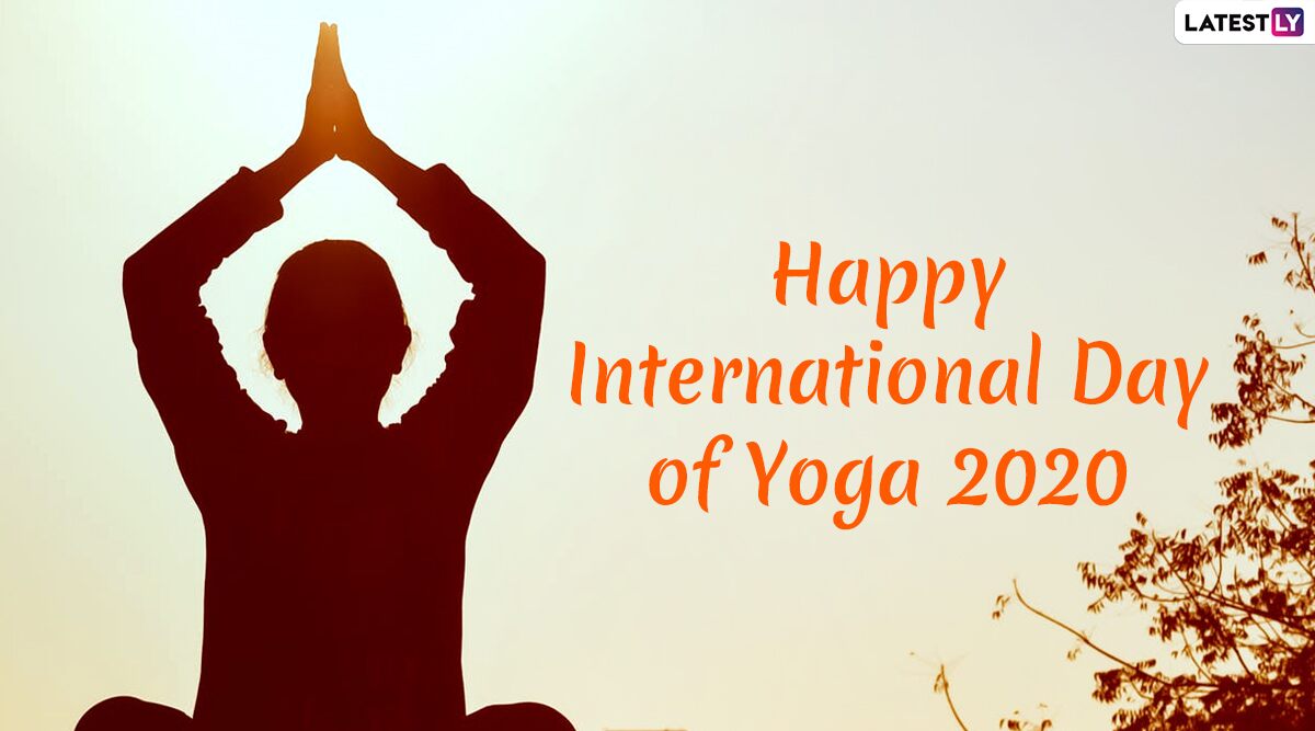 Happy Yoga Day 2020 Wishes & HD Images: WhatsApp Stickers, GIF Greetings, Facebook Messages & SMS to Send on International Day of Yoga