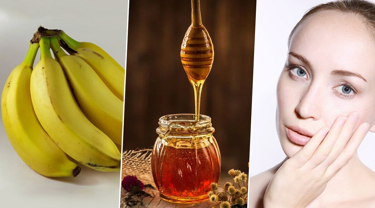 Home Remedy Of The Week: Banana-Honey DIY Mask to Get Rid of Oily Skin Naturally (Watch Video)