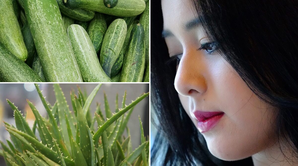 Home Remedy Of The Week: Cucumber-Aloe Vera DIY Face Mask to Reduce Skin Dryness (Watch Video)