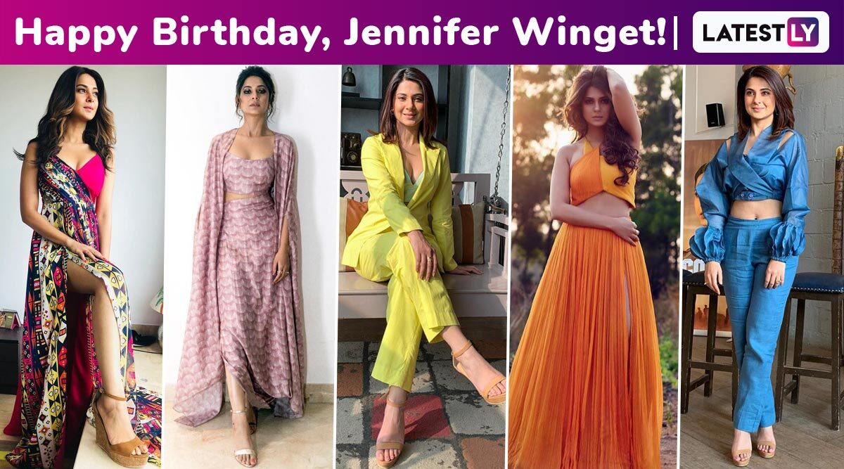 Jennifer Winget Birthday Special: Classy and Sassy Always, Her Fashion Arsenal Is a Style Potpourri With Every Ensemble Worthy of a Bookmark!