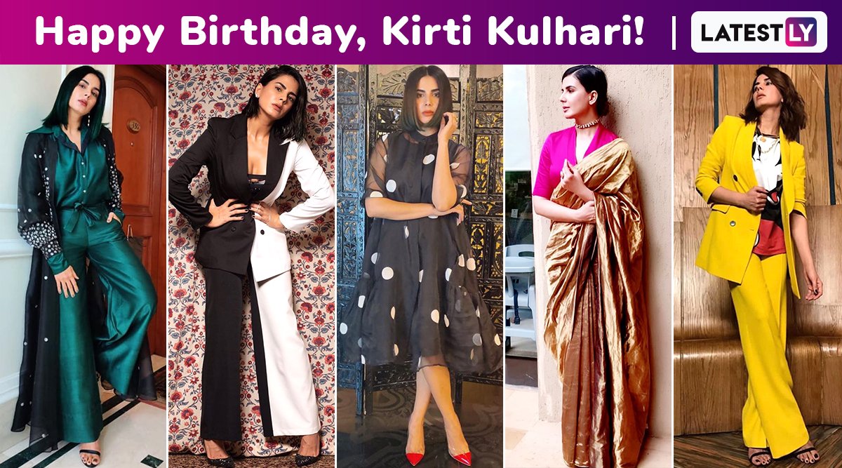 Kirti Kulhari Birthday Special: Subdued Glamour, Flawless Beauty and Oodles of Spunk, Her Versatile Fashion Arsenal Is a Masterclass in Keeping It Slick and Sleek!