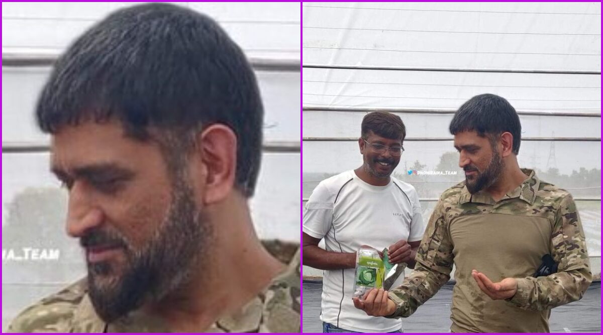 MS Dhoni New Look Photo Surfaces on Twitter, Check Out CSK Captain's Latest Beard Style