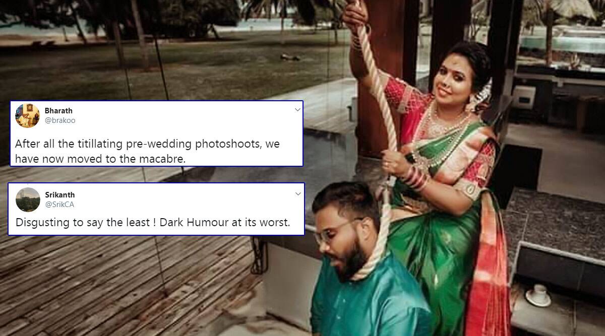 Pre-Wedding Photoshoot Shows a Suicide Scene Between To-Be Husband and Wife, Angry Netizens Slam The Idea for Mocking Such a Serious Issue