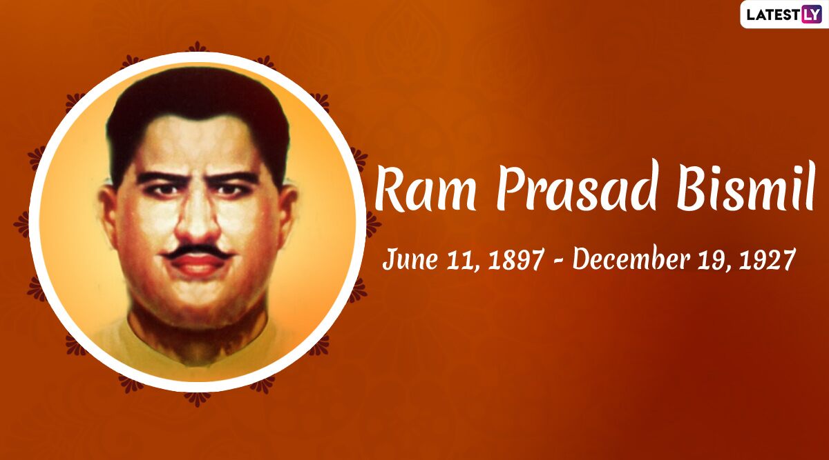 Ram Prasad Bismil 123rd Birth Anniversary: Interesting Facts About the Indian Freedom Fighter Who Was Also a Poet