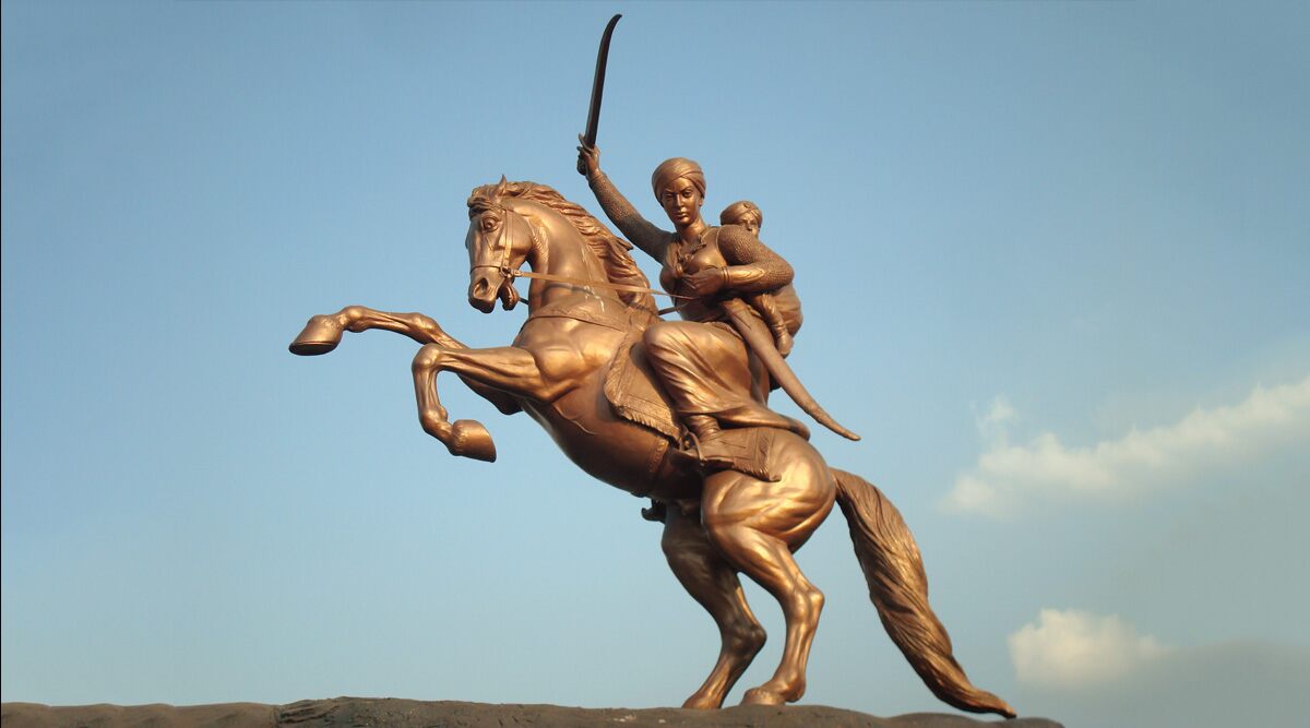 Rani Laxmi Bai Punyatithi HD Images & Wallpapers for Free Download Online: Photos of the Queen of Jhansi to Share on Her 162nd Death Anniversary Remembering Her Valour And Courage