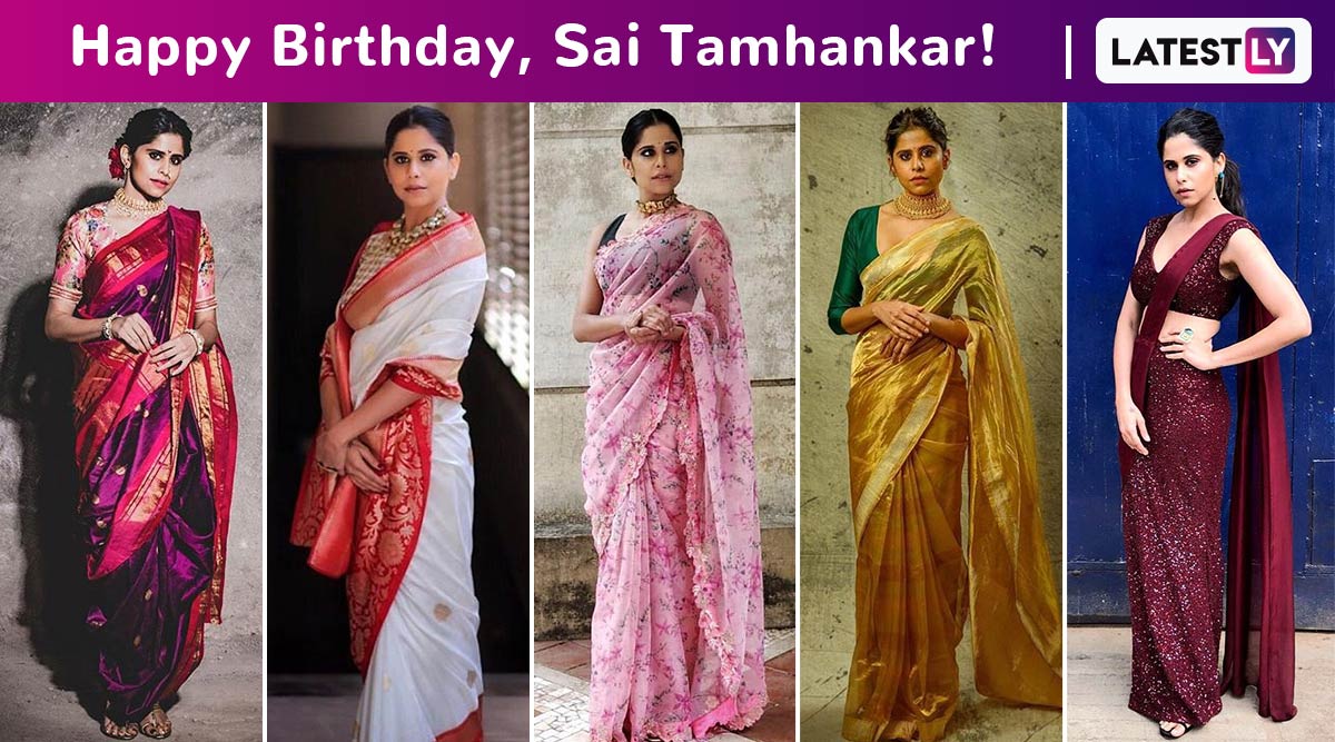 Sai Tamhankar Birthday Special: Polished Style With an Always Sassy Undertone, She Is the Quintessential Marathi Girl Uninterrupted!