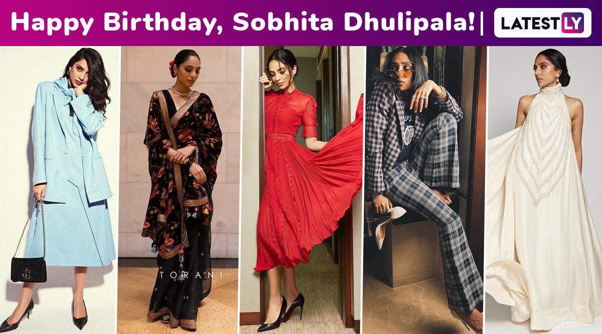 Sobhita Dhulipala Birthday Special: Stirring Up a Salient Storm With Her Modest Fashion Arsenal That’s a Masterclass in Owning an Impeccable Wardrobe!