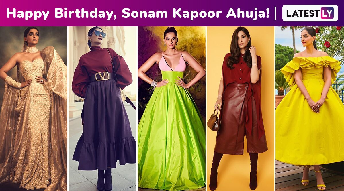 Sonam Kapoor Ahuja Birthday Special: Revolutionizing Haute Couture Unflinchingly With a Perpetual Slay, Inspire, Repeat Vibe!