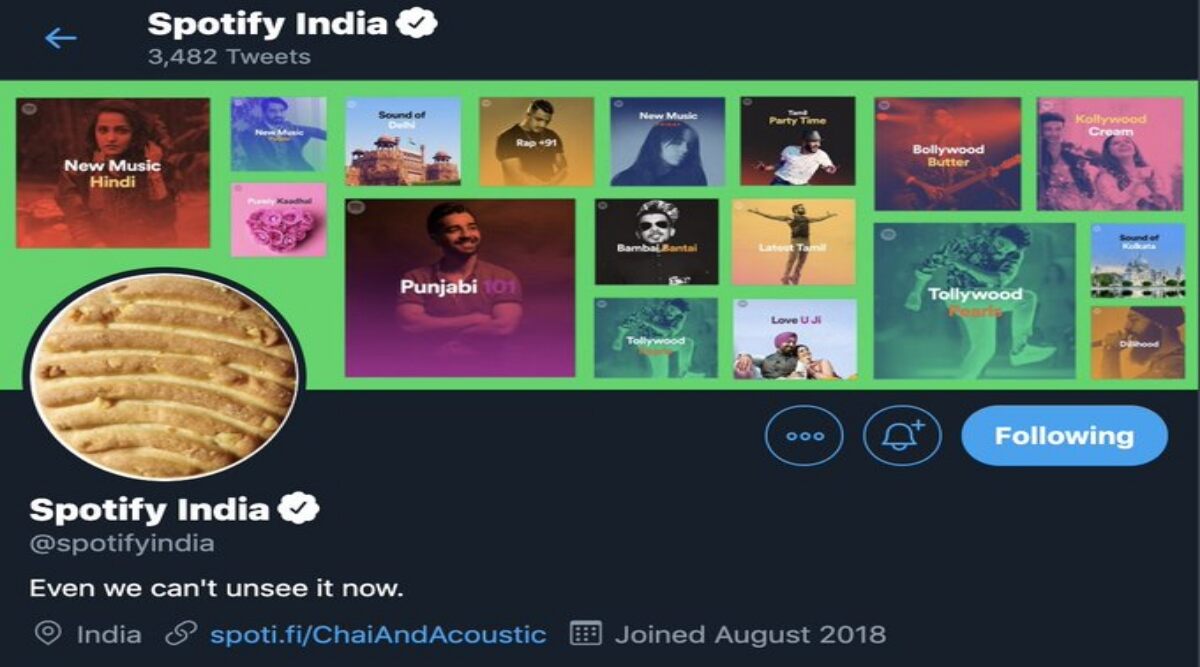 Spotify India Changed Its Twitter DP to Good Day Biscuit Over a Viral Meme, Twitterati's All Praises For The Music Streaming App