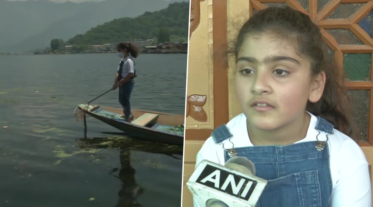 Story of Kashmiri Girl Jannat, Who is Cleaning Dal Lake Since 2 Years, Becomes Part of Hyderabad School's Curriculum
