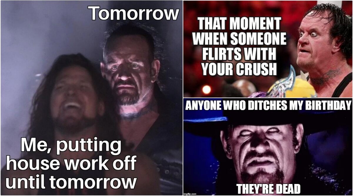 Undertaker Memes ตลกและวิดีโอการต่อสู้ที่ดีที่สุดเพื่อระลึกถึงตำนาน WWE ...