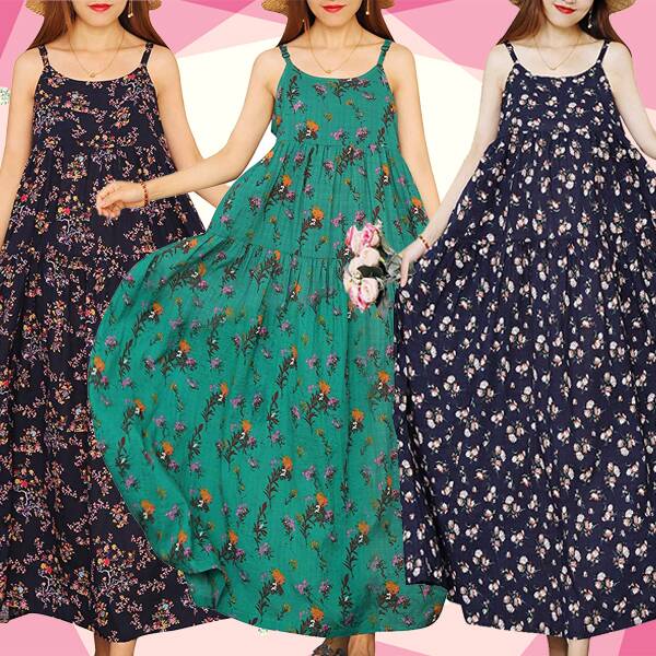 This $28 Breezy Boho Maxi Dress Has 495 5-Star Amazon Reviews
