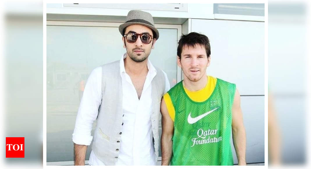 Throwback Time: When Ranbir Kapoor had a fan moment with his football idol Lionel Messi | Hindi Movie News