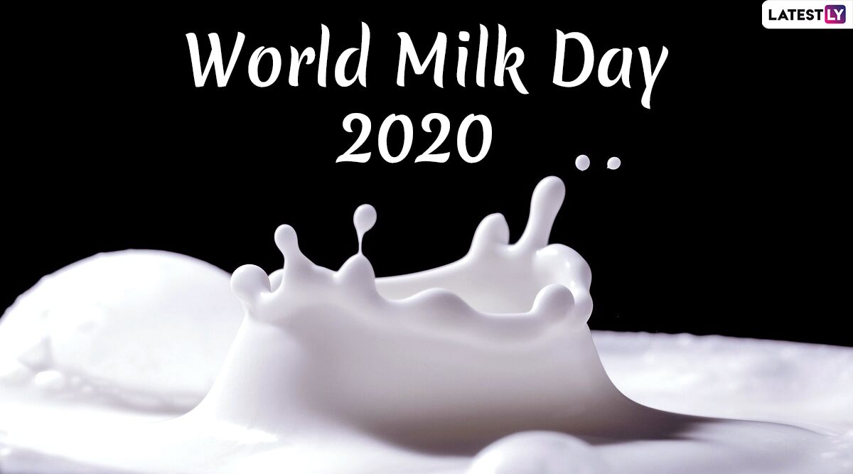 World Milk Day 2020 Wishes and HD Images: Netizens Share Messages and GIFs to Celebrate the Nutrient-Rich Liquid Food