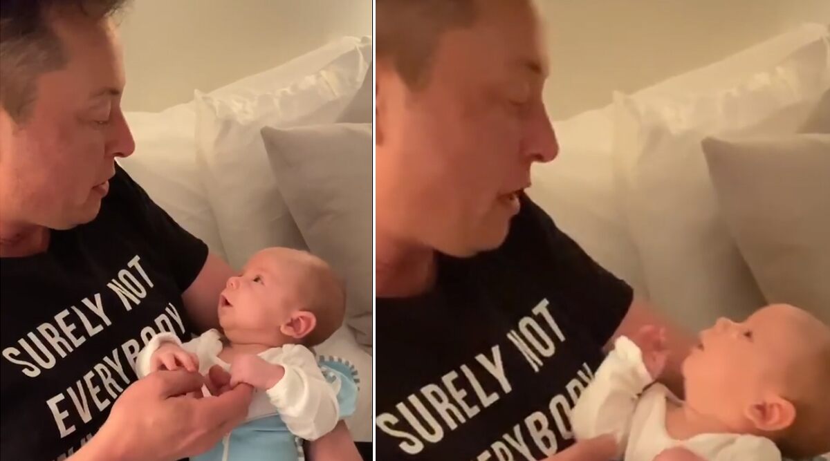 X Æ A-12's Nickname Revealed! Latest Video of Elon Musk With Son is Going Viral With Funny Reactions on 'This is Your Dad Speaking'