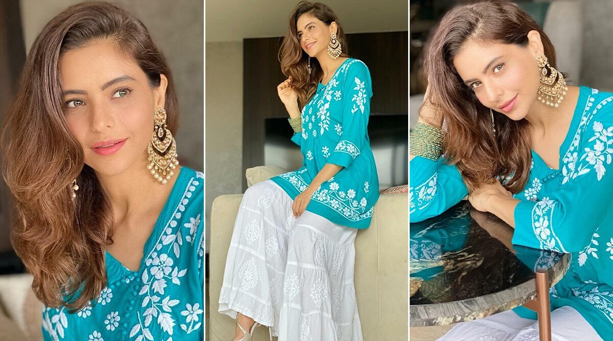 Aamna Sharif Is Channelling That Sublime Lucknowi Charm in a Thrifty Chikankari Suit!