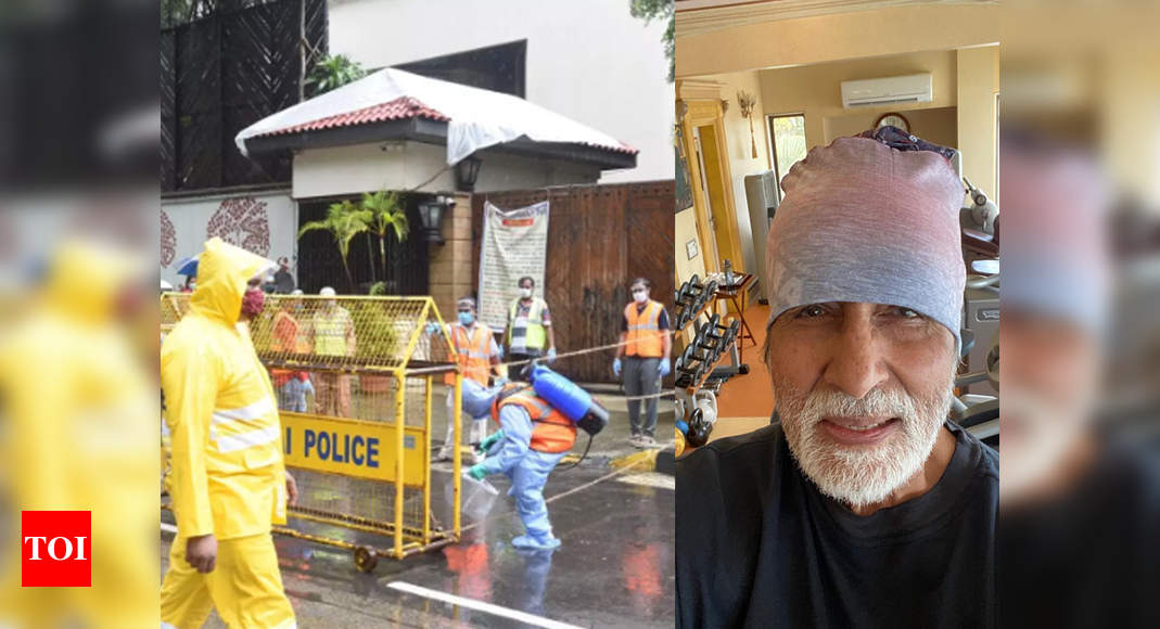 Amitabh Bachchan's all four bungalows sealed, staff being screened for Covid-19 | Hindi Movie News
