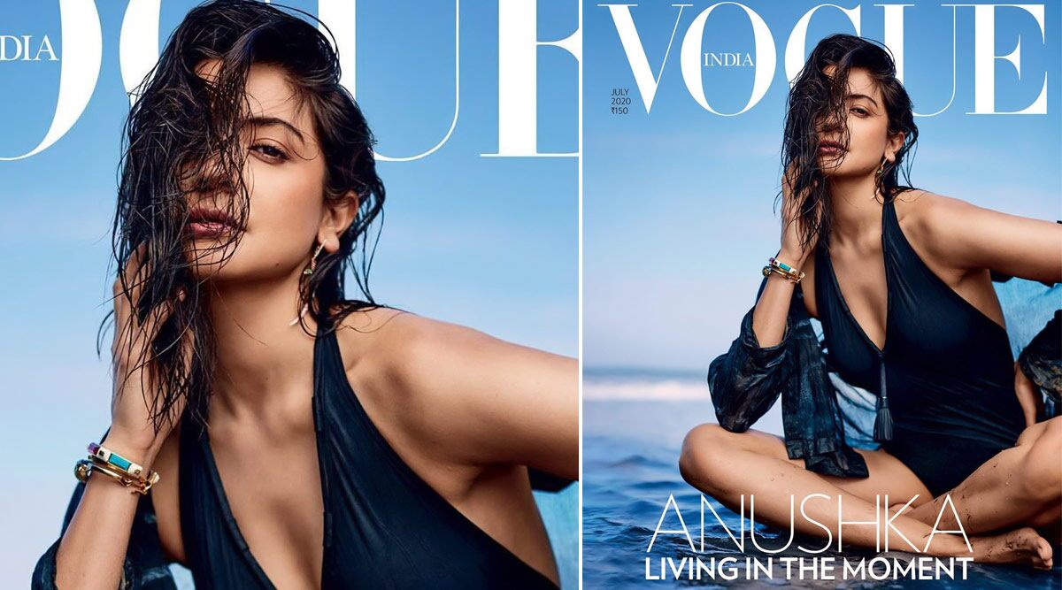 Anushka Sharma Sizzles Amidst the Blue Sea As She Dons the Sexiest Monokini for Vogue’s July 2020 Issue (View Pic)