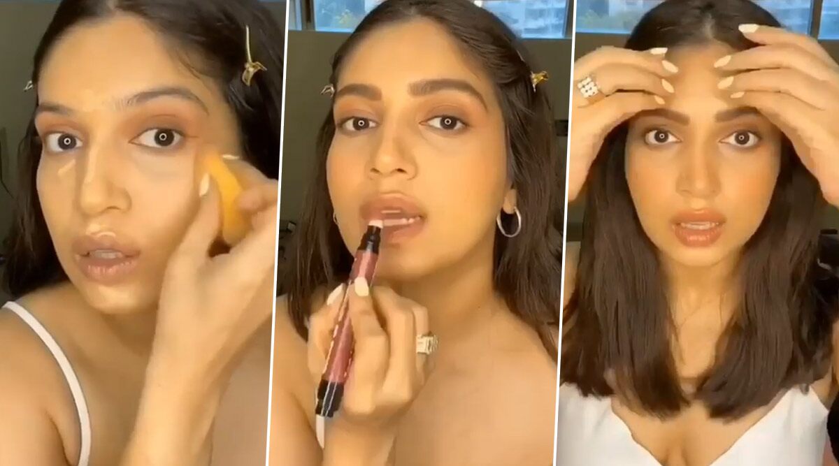 Bhumi Pednekar Shares Her Make-Up Tutorial Video for Fans on Instagram