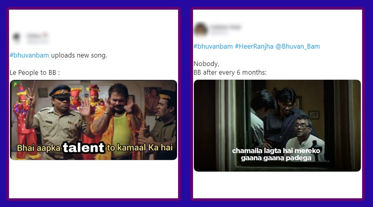Bhuvan Bam's New Song Video 'Heer Ranjha' Gets Praises From His Fans But Not Without Some Funny Memes and Jokes