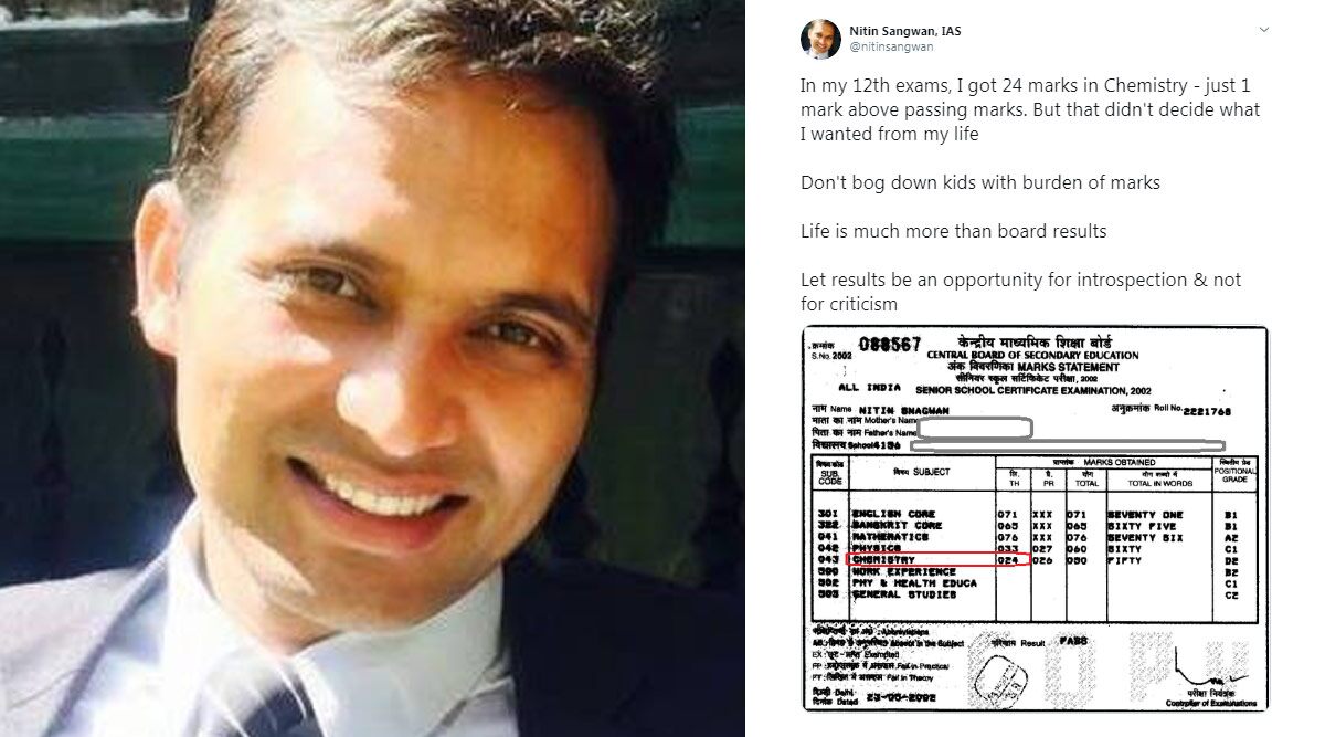 CBSE Class 12th Marksheet of IAS Officer Who Scored Just Passing Marks in Chemistry Goes Viral and Here Is Why It Should Inspire All Students!