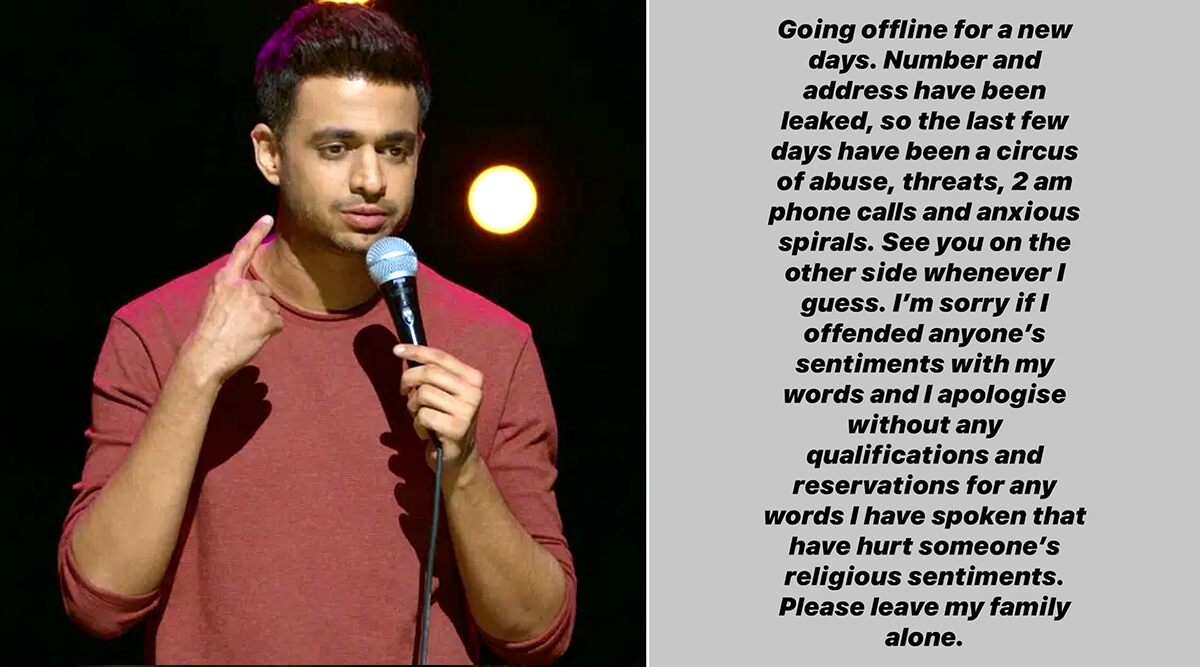 Comedian Rohan Joshi's Number and Family Address Get Leaked Online, Goes Off Twitter and Instagram After Receiving Abusive Threats (Check His Post)
