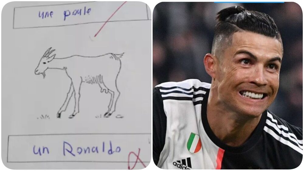 Cristiano Ronaldo Named GOAT by a Student During French Exams, Fails the Test!
