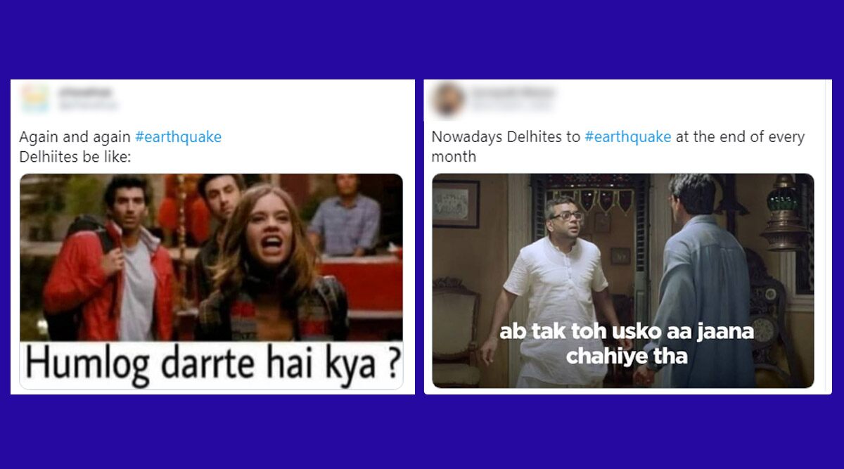 Delhi-NCR Earthquake Sparks Tremors of Funny Memes Online, Netizens Lift Spirits in Tough Times With Hilarious Jokes