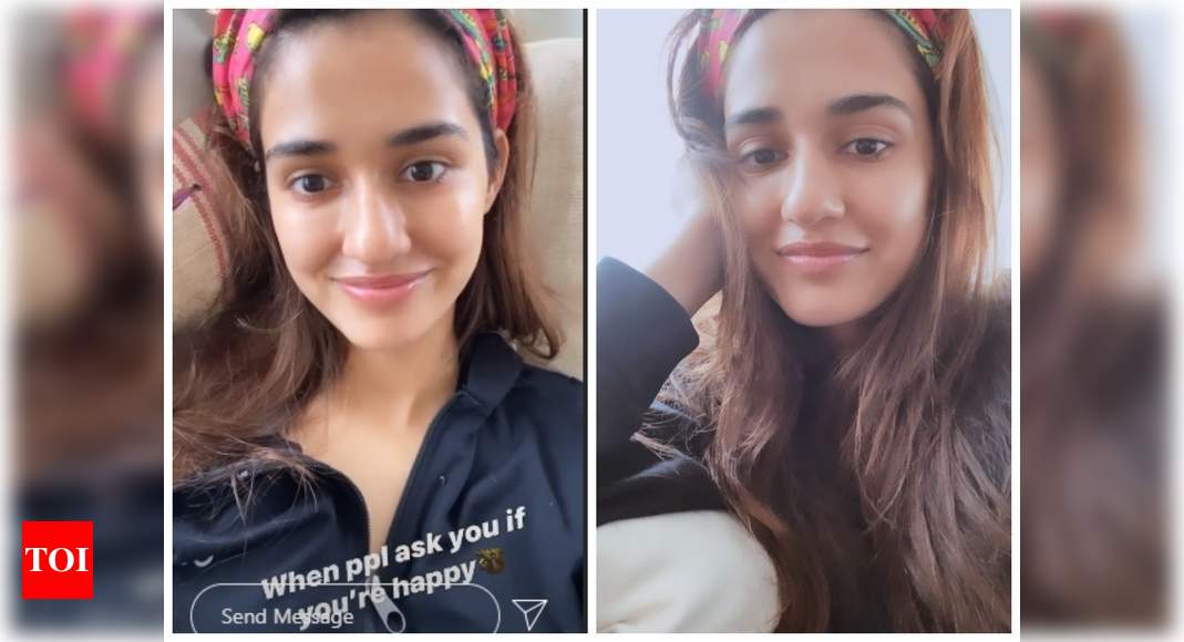 Disha Patani experiments with fun Instagram filters and her selfies are all things adorable | Hindi Movie News