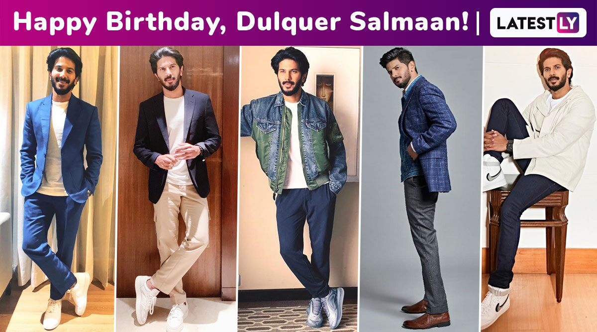 Dulquer Salmaan Birthday Special: The Heartthrob Loves Exploring the Dressy Side of Smart Casuals With Simplicity and Sophistication!