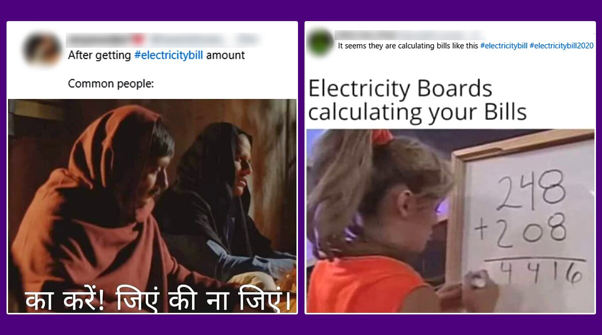 #ElectricityBill Funny Memes and Jokes Trend on Twitter as Netizens Show Their Support to People Protesting Against High Electricity Bills in Chennai