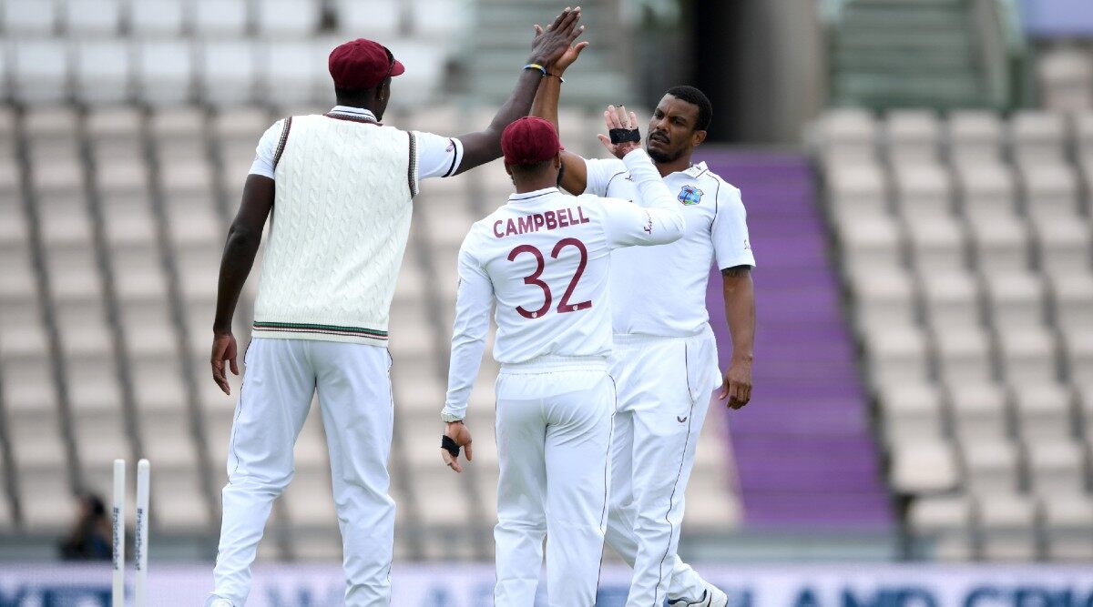 England vs West Indies 1st Test 2020 Day 2: Shannon Gabriel, Jason Holder Restrict Hosts to 106/5 at Lunch