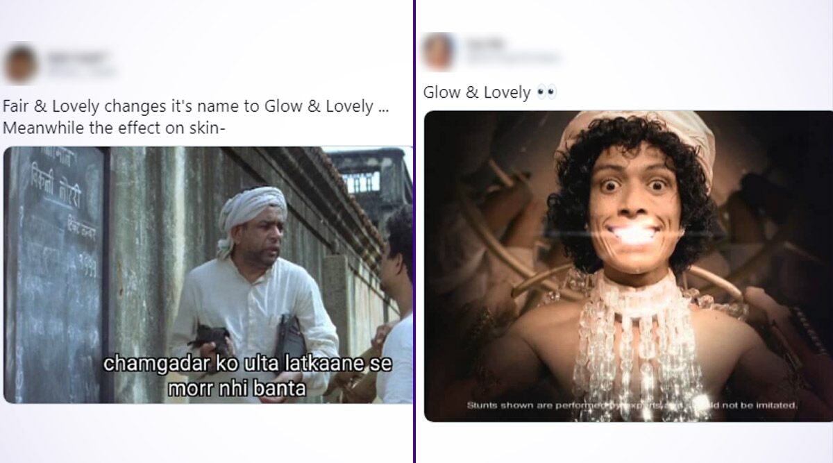Fair & Lovely Changes Their Name to Glow & Lovely, Unimpressed Netizens Give HUL The Funny Memes Treatment!